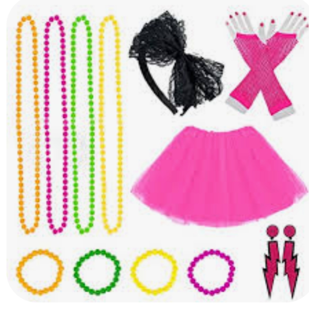 NWT 80's Themed Costume